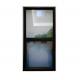 Vertical 48x36 Window Double Hung Bathroom Black With Tempered Glass