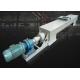 Shaft U Trough Stainless Steel Screw Conveyor With Cover