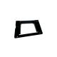 Black Right Secondary Step Support Plate Assembly for Shacman Truck L5000 DZ15221247959