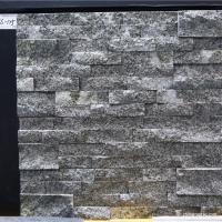 Natural stone , Granite Stacked Stone , Grey Granite Stone Wall Rockface Cladding