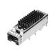 LP11BC02050 SFP+ 1x1 Cage With Heat Sink Press-Fit Through Hole Right Angle
