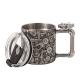 18/8 Stainless Steel Coffee Mug SS304 Insulated Travel Mug With Handle