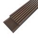 Solid Traditional 3D Anti Slip Wood Plastic Composite Flooring Outdoor Fire Resistant