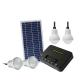 8W ABS Solar Light Kit For Home , 8H Portable Solar Power System