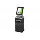 Fingerprint Reader Touch Screen Kiosk , Health Kiosk System User Friendly