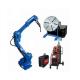 Industrial YASKAWA AR2010 6 Axis Welding Robot Arm Manipulator 12 kg Payload 2010 Reach Wire Feed System and Welder Sour