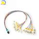 MPO MTP SC LC FC ST Pc Upc Apc OM3 OM4 Fiber Optic Pigtail