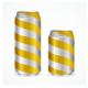 500ml 330ml Aluminum Beverage Packaging Sleek Cans For Soda Drink
