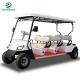 6 Seater Electric Golf trolley with 60V Battery/ Electric Sightseeing Mini Golf Cart to Golf course