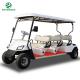 72V battery 6 seats cheap Chinese golf carts for Golf Club Course  with Large Storage Compartments