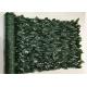 Outdoor Artificial Green Panels Plastic Faux Greenery Privacy Panels Leaf Fence Vertical