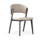 Beige Off White Commercial Banquet Chairs Upholstered Parsons Dining Chairs