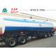 Safe Tri Axle Fuel Storage Trailer For Petroleum Pump , Tanker Truck Trailer