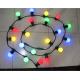 Holiday lighting E27, IP44 lamp cable,500 mm spacing, 50 m per piece Led decorative lighting