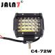 LED Light Bar JALN7 72W 4Rows Combo Beam LED Driving Lamp Super Bright Off Road Lights LED Work Light Boat Jeep