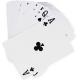 56 Pcs White Core Matte Art Paper Oversize Playing Cards Poker Deck Of Cards For Game And Magic Trick