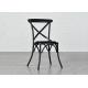 Easy Assembly Metal Legs Stocking Modern Metal Dining Chairs