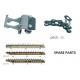 Pinplate / Pin Bar/ Link / Chain / Clip Textile Spare Parts For Dyeing And Finishing Machinery