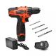 25N.M Drill Set Cordless Handheld Power Drills 12v Cordless Electric Screwdriver Set