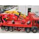 Space Saving Truck Mounted Hydraulic Crane Robust Design Highly Maneuverable