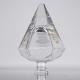 Decal Polished Diamond Shaped Decanter 1000ML 700ml 21.5mm Crystal White