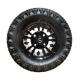 10 Inch Golf Cart Wheel And Tire Combo 20×10-10 ATV Machined/Glossy Black