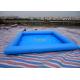 Safe 5*5m Blue Kids Inflatable Paddling Pool , 0.9mm PVC Tarpaulin