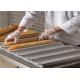 RK Bakeware China Foodservice NSF 5 Loaf Aluminium Baking Tray Glazed Uni Lock Baguette Pan