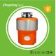 Household kitchen food waste processor for small hotel with fault alarm