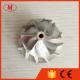 GT15-25 47.00/61.98mm 6+6 blades high performance Turbo milling/aluminum 2618/billet compressor wheel