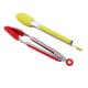 High quality BPA free silicone food tong with stainless steel 8 inch 11 inch