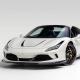 F8 Ferrari Carbon Car Body Kit VOS Style PP Carbon Fiber Lip Spoiler Hood Body Kit