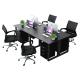Metal Legs Modern Multi-Person Desk Set for Customer Required Office Organization