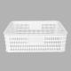 600x400x200mm Vented Plastic Basket for Convenient Supermarket Storage and Shipping