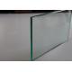 Impact Resistant Clear Tempered Glass 3mm~25mm Thickness With Polished V Edge
