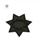 Garment Overcoat merrow border and iron on backing Police Embroidery Patches