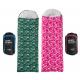 Adventure Green Pink Small Outside Sleeping Bag Compression Sack
