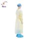 120x140cm Medical Surgical Gown PP PE Half Coated