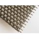 Decorative 5.5mm Architectural Steel Mesh Flexible Metal Woven For Column Covers
