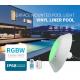 SMD5050 RGBW Colour Changing Swimming Pool Lights Vinyl Synchronous Control