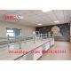Customs Blue Chemical Resistant Epoxy Resin Worktop Chemistry Laboratory Workbench  With Drawers