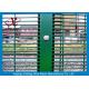 Durable Metal Security Fence Panels , Security Mesh Fencing 2.8m Height RAL6005
