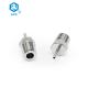 SS316 Stainless Steel Tube Fittings 3mm 6mm OD Tube Butt Weld X 1/4 NPT Male Thread