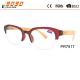 Lady fashionable reading glasses, made of plastic, Power rang : 1.00 to 4.00D