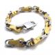 High Quality Tagor Stainless Steel Jewelry Fashion Men's Casting Bracelet PXB144