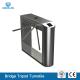 Vertical 3 Arm Tripod Turnstile Gate SS Surface Access Control For Security Checking