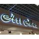 3D Custom Seiko Backlit LED Word Stainless Steel Channel Letter Sign for Retail Shop