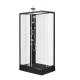 Square Bathroom Shower Cabins black Acrylic ABS Trays black  Painted 120*80*225cm