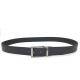Double Sides Rotatable Pin Buckle Mens Reversible Belt