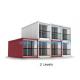 ISO 40HQ Modular Prefab Container Homes , Water Proof Shipping Containers Homes